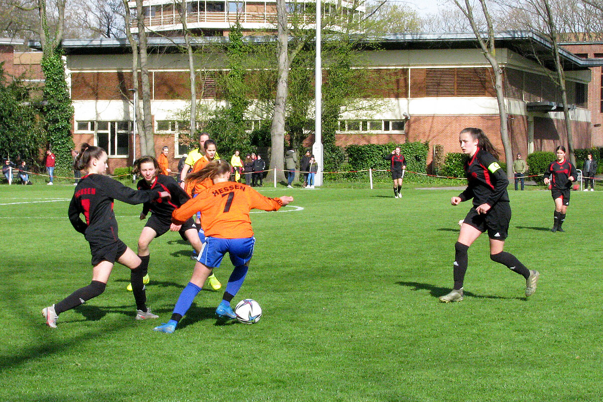 Sichtungsturnier der U 16-Juniorinnen in Duisburg