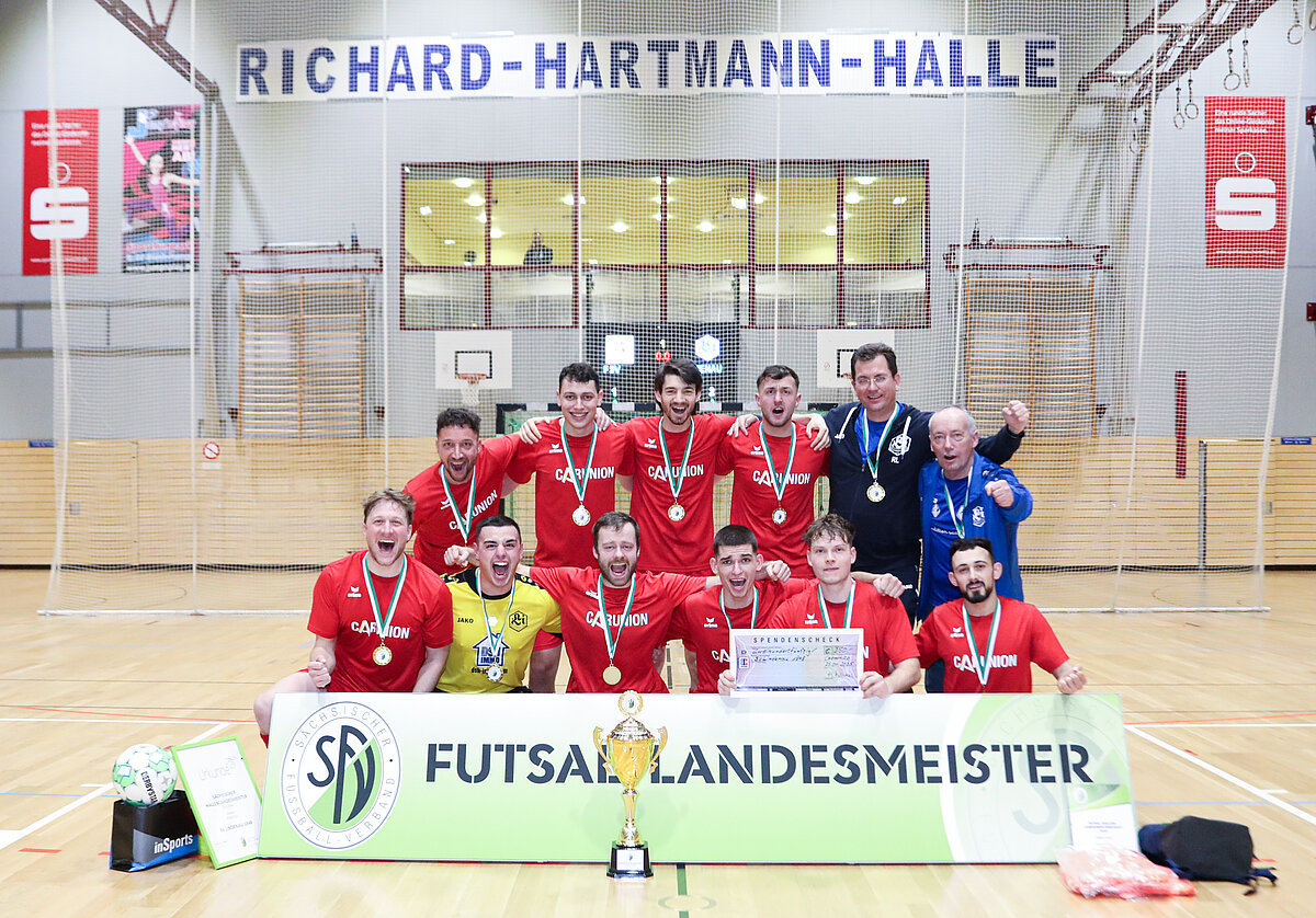 Futsal-Landesmeister 2024/2025: SV Lindenau 1848 © SFV