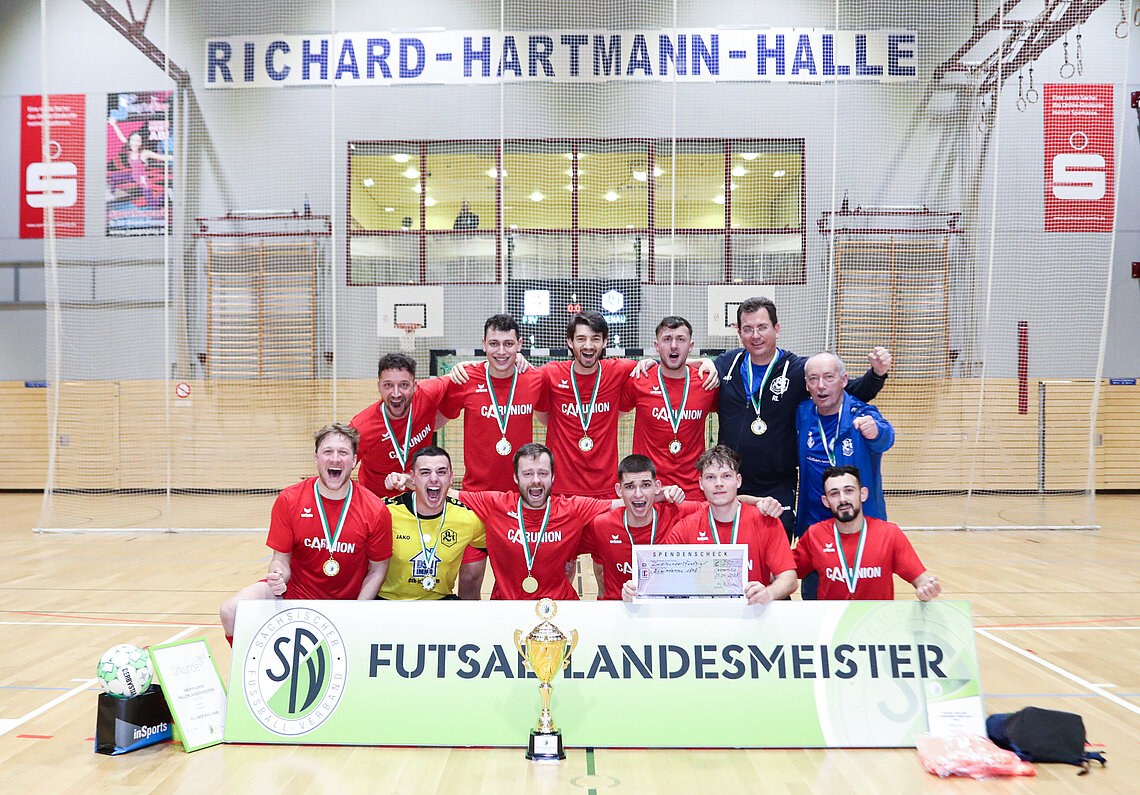 Futsal-Landesmeister 2024/2025: SV Lindenau 1848 © SFV