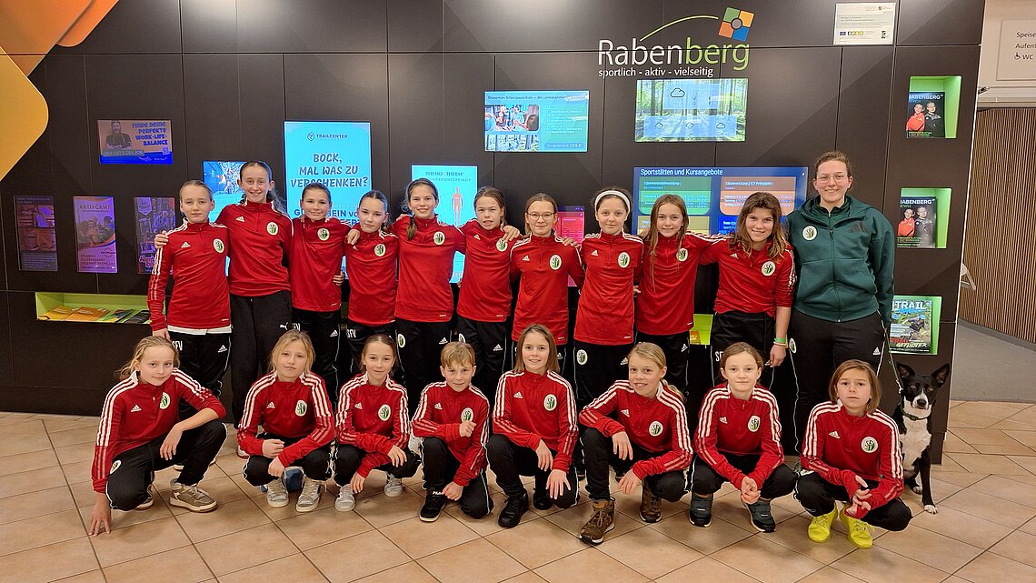 U12-Juniorinnen im Trainingslager auf dem Rabenberg 2025   © Sophie Mörtlbauer